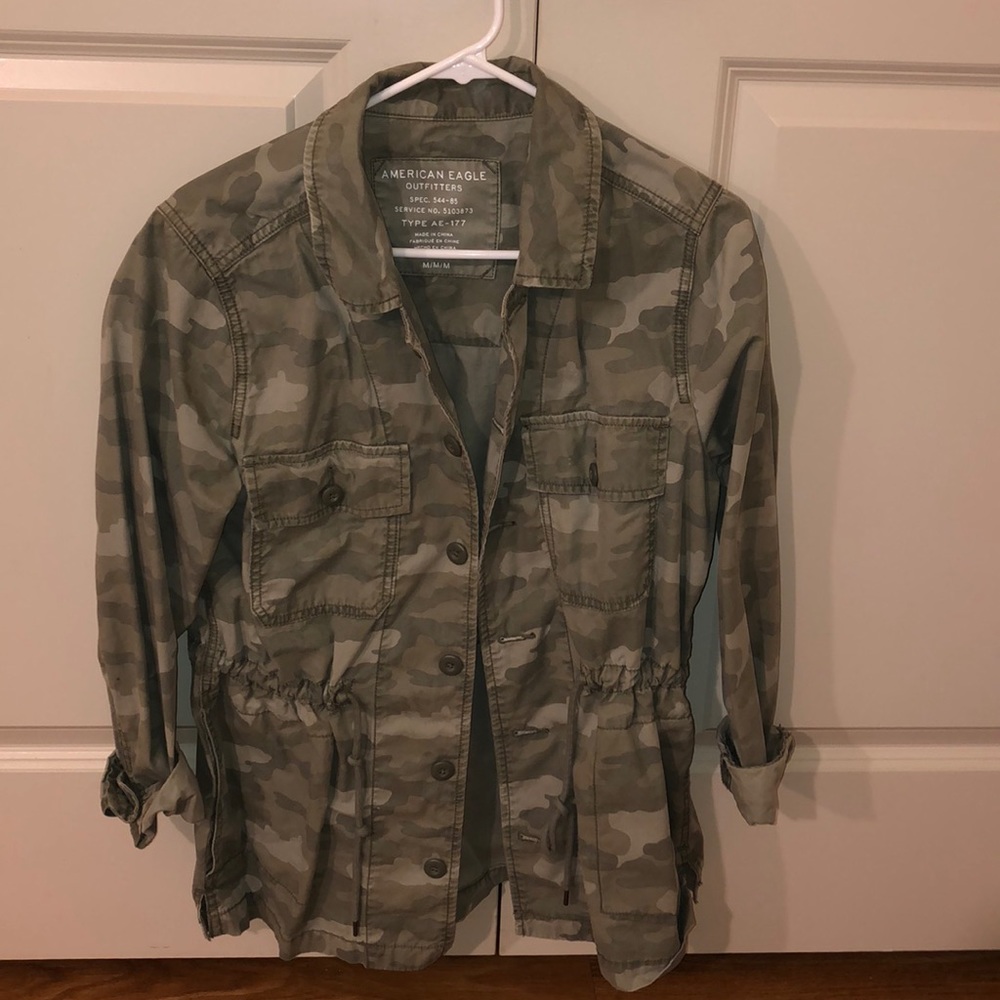 Camo Military Jacket